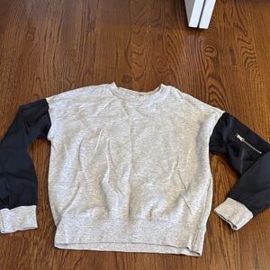 Dex Gray and Black Kids Sweater
